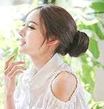 楽々 装着　ポイント ウイッグ　お団子 シニヨン ネット 付き