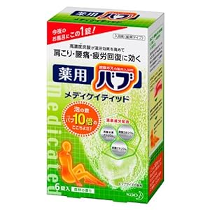 バブ メディケイティッド 森林の香り 6錠入