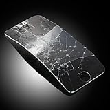 iPhone5S/5C/5用 強化ガラス GLASS-M/硬度9H カッターでも傷つかない Omix限定モデル アルミホームボタン付 日本語マニュアル付属