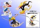 ワンピース 連携技フィギュア ゴムゴムの悪魔風三刀流 全3種