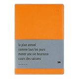 ハイタイド 手帳 2017 12月始まり バーチカル A5 オレンジ NZ-3