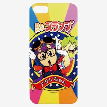 キャラクターカバー Dr.スランプアラレちゃん アラレちゃん&ガッちゃん【iPhone5専用】TEDR50