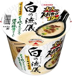 エースコック 大人のスーパーカップ1.5倍 白の流儀濃厚豚骨ラーメン 118g×12個