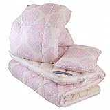 【西川産業】羽毛/合繊掛け布団&軽量敷き布団と枕の3点セット シングルサイズni-kdf0605312カラー:ブルー