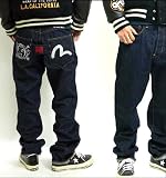 (エビスジーンズ)EVISU GENES 恵比寿様抜染ジーンズ（ワンウォッシュ）