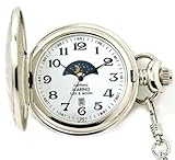 MARINO capitano (マリノキャピターノ) サン&ムーン搭載懐中時計 MC 137-2