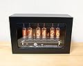 Mat Black IN-16 nixie tube clock ニキシー時計
