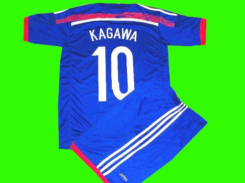 ≪メール便≫大人用 A044 日本代表HOME KAGAWA*10 香川 2014 ブラジル杯 青 /上下セット
