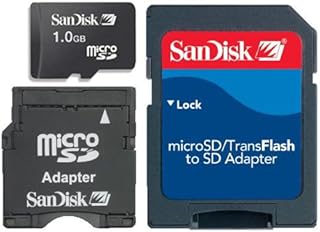 SanDisk microSD Mobile Memory 1GB SDSDQ-1024-J3K