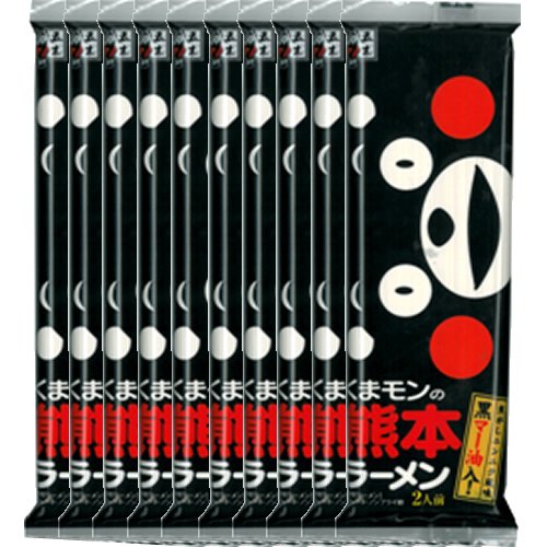 五木食品 くまモンの熊本ラーメン 176g×10個