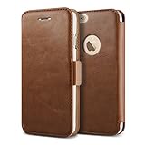 iPhone6 Plus レザーケース VERUS Klop Diary ブック タイプ 手帳型 PU レザー ケース for Apple iPhone 6 Plus 5.5 インチ 2014 ブラウン 【国内正規品】 保証書 兼 国内正規品証明書 付