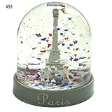 Fil-45S エッフェル塔　トリコロールカラースノードーム　シルバー中