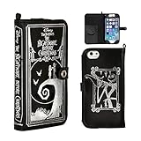 iPhone6s iPhone6 ケース 手帳型 カバー ディズニー Old Book カード収納 / ナイトメアー