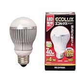 アイリスオーヤマ LED電球4.3W電球色 LED-4L261 31812