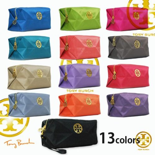 (トリーバーチ)TORY BURCH ポーチ/バッグ 紐付 カラフル13色 並行輸入品