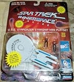 Star Trek (スター・トレック) U.S.S. Stargazer Starship Mini Playset w/ Picard & Q Innerspace Series(並行輸入)