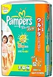 パンパース やわらかコットンケアパンツ ウルトラジャンボ L 62+2枚