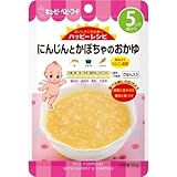 キユーピーベビーフード ハッピーレシピ にんじんとかぼちゃのおかゆ 5ヶ月頃から×12個