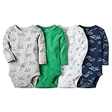 カーターズ Carter’s ロンパース ボディスーツ 長袖 4枚組 男の子 4-Pack L...