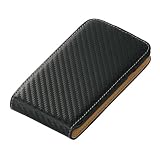 バッファローコクヨサプライ BUFFALO Galaxy S用 レザーケース 液晶保護フィルム付 ブラック BSMPG04CBK