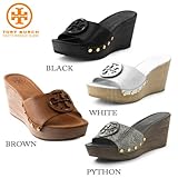 [TORY BURCH (トリーバーチ)] ウエッジソール サンダル Patti Wedge Slide 4カラー [並行輸入品]