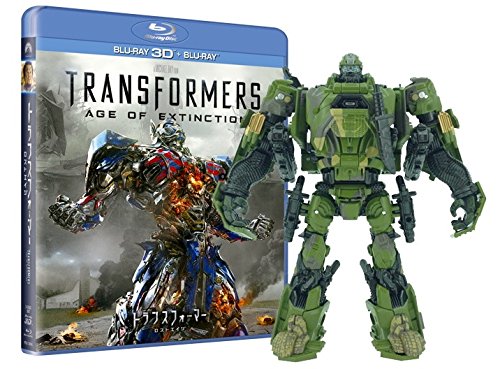 【Amazon.co.jp限定】 トランスフォーマー/ロストエイジ ハウンド アーミーカモVer. 3D&2DブルーレイBOX(3枚組)(3000個限定) [Blu-ray]