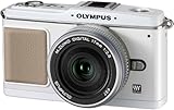OLYMPUS PEN マイクロ一眼 E-P1 パンケーキキット ホワイト E-P1 PKIT-WHT