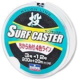 ダイワ(Daiwa) ライン サーフキャスター4色ちから糸付 R 2号 12号