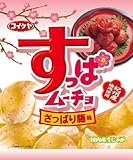 湖池屋 Mサイズ すっぱムーチョチップス さっぱり梅味 60g×12袋