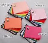 【高級】パーソナルカラー用スウォッチ【色見本帳】※単品 (夏Summer)+オリジナルカラーカード付