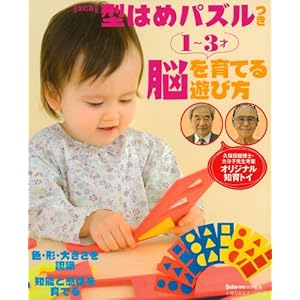 改訂版 久保田競・カヨ子考案 型はめパズルつき 1~3才 脳を育てる遊び方 (主婦の友生活シリーズ)
