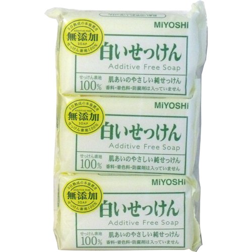 無添加　白いせっけん　１０８ｇ×３個入 ×10個セット