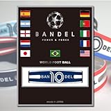 BANDEL（バンデル） BRACELET（ブレスレット） 限定フットボールシリーズ　日本 LLサイズ:20.5cm（幅26mm）