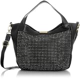 [カシュカシュ] cachecache 金具付ラインストーン2WAYバッグ 01-00-34370 BK (ブラック)