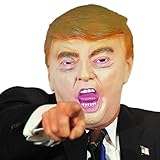 ドナルド トランプ マスク スーツでGO 帰宅途中の飲み会 宴会 コスプレ 忘年会 に