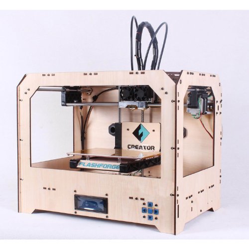 FlashForge 3D プリンター dual extruder w/2 ABS spools[並行輸入品]