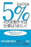 ５％の人を動かせば仕事はうまくいく
