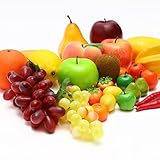 BeeYond フルーツ 食品サンプル セット ディスプレイ キッチン おままごと (果物：2...