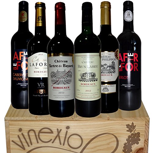 【福袋】全てフランス！全て金賞受賞！トリプル金賞入！自然派！高樹齢！生産者元詰！贅沢飲み比べ  厳選セレクト　赤ワイン 6本 ワインセット 750ml 6本