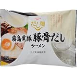 【ケース販売】tabete だし麺 霧島黒豚豚骨だしラーメン 100g×10個