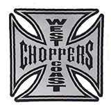 WEST COAST CHOPPERS ウエストコーストチョッパーズ ステッカー グレーベース
