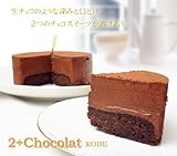 ネット限定【ドゥプリュスショコラ】ダブルチョコレートケーキ まるで生チョコの口どけ、まろやか＆濃厚な味わい