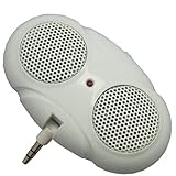 LINKAGE iPodコンパクトスピーカー (ホワイト) LI-01SPW