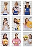 한국 Twice fanpage Twice X kakao 트레이딩 카드 세트