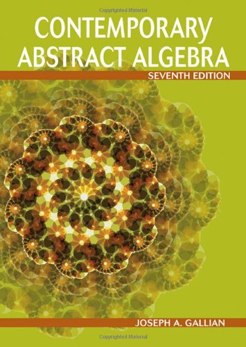 Contemporary abstract algebra