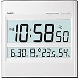 CASIO (カシオ) 掛け時計 WAVE CEPTOR ウェーブセプター 電波時計 インテリアクロック 温湿度計付き ID-29J-8JF