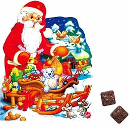 サンタシェイプ アドベントカレンダー  80g