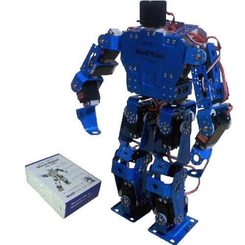 21軸2足ロボット組み立て用キット（ブルー）