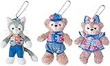 東京ディズニーシー 15周年 ダッフィー ＆ シェリーメイ ＆ ジェラトーニ　ぬいぐるみバッジ...