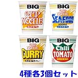 日清　カップヌードル　BIG（ビック）　4種　各3個セット（計12個）